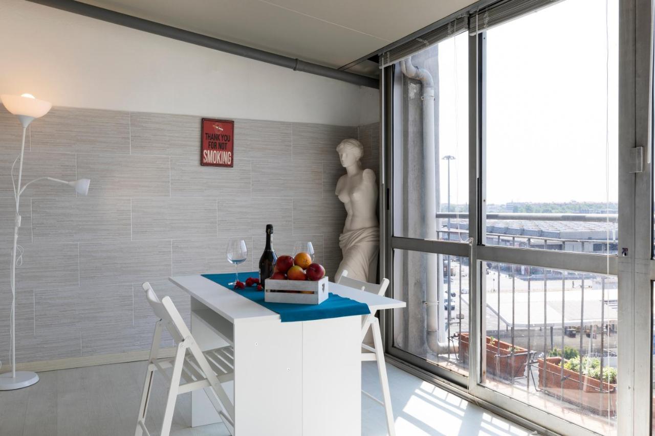 La Veranda - Bright Top Floor Apartment With Views Of The Madonnina Mailand Exterior foto